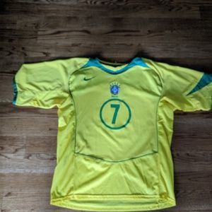 Ronaldinho Brazil Brasil Nike XL Jersey World Cup